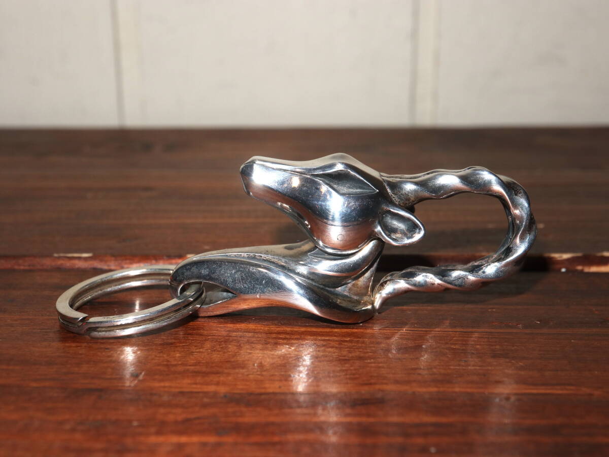  прекрасный товар 100g over MARSma-z серебряный 925 Impala брелок для ключа | M*A*R*S цепочка для ключей 925 кольцо для ключей олень 