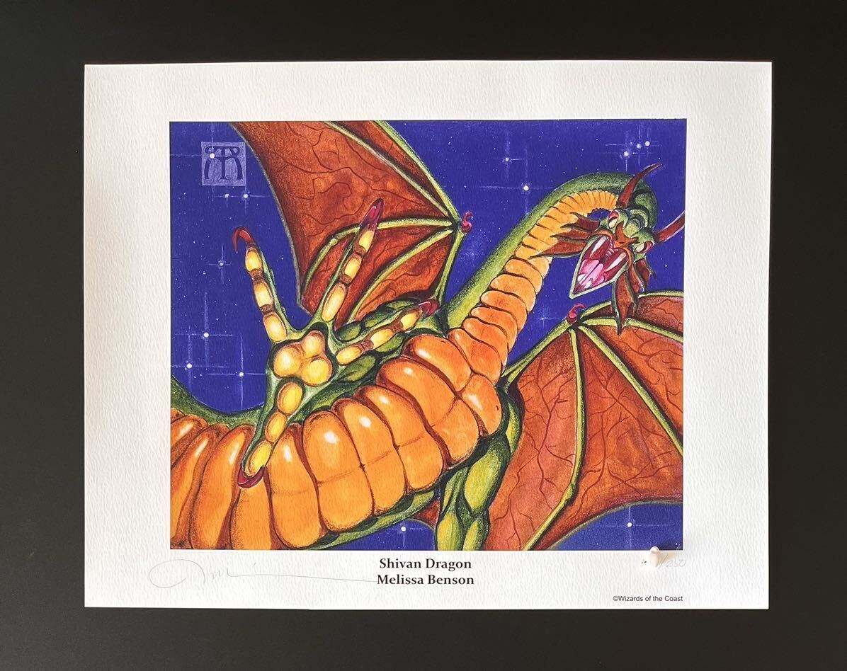 Yahoo!オークション - Shivan Dragon シヴ山のドラゴン アート Yahoo!オークション - Shivan Dragon シヴ山のドラゴン アート