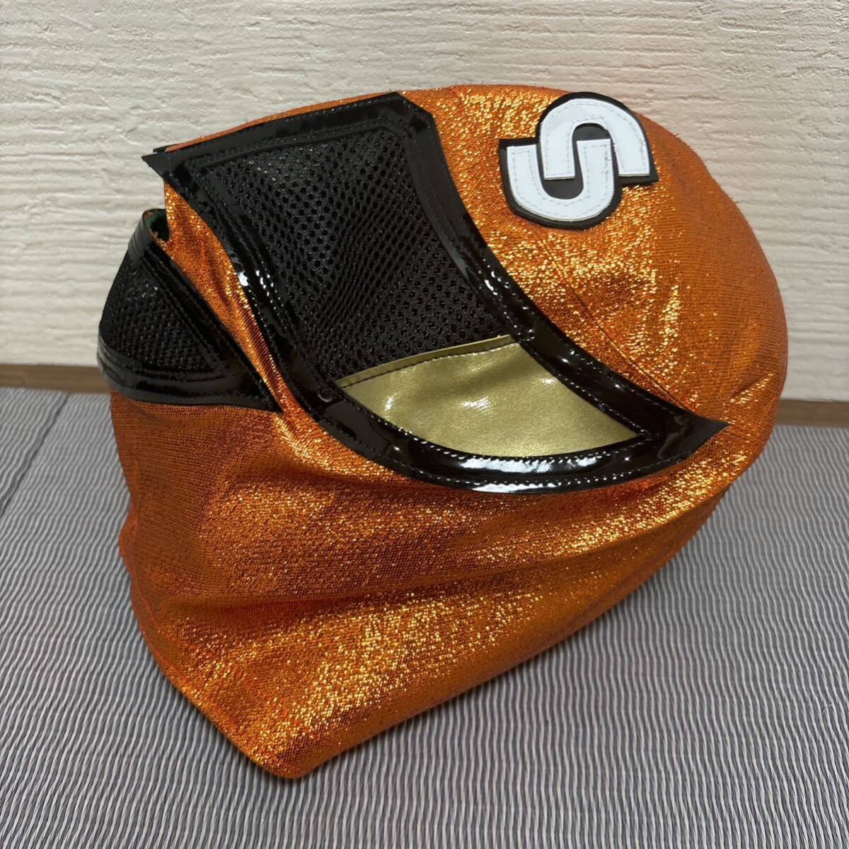  Professional Wrestling Professional Wrestling mask Sakura garden peace . go in place mask orange sak machine 