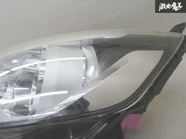 【HID点灯OK】 三菱 純正 B11W ekカスタム HID ヘッドライト ヘッドランプ 左 左側 助手席側 STANLEY W1048 B21W デイズ 棚11-2_画像2