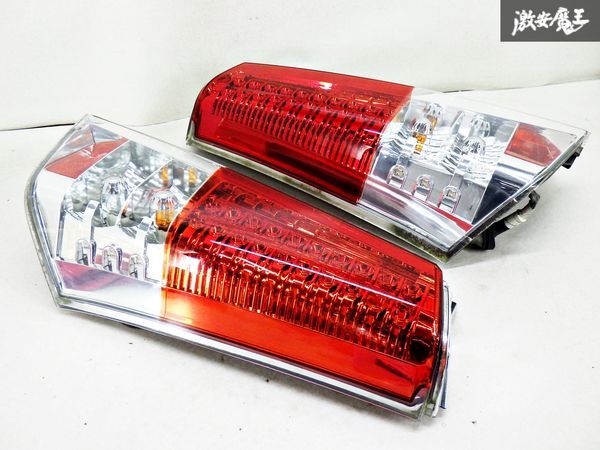 【点灯OK】 社外 メーカー不明 LED テールライト ランプ レンズ SUZUKI スズキ MH23S ワゴンR 左右 セット 即納 在庫有 棚12-3_画像5