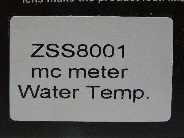☆Z.S.S. Racing Div. MC Meter Premium Edition 水温計 φ60 Water Temp 電子式 追加 メーター ZSS 新品! 即納! 在庫あり!の画像8