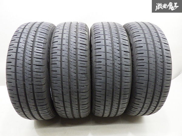 ●【溝あり!!】 DUNLOP ダンロップ ENASAVE エナセーブ EC204 185/55R15 82V 23y タイヤ 4本 アクア ヴィッツ フィット シビック 棚N-6_画像2