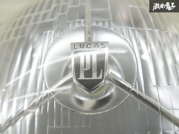 【きれい】 ルーカス LUCAS スリーポイント P700 スリーポインテッド H4 ヘッドライト XM12 ローバーミニ クラシック 旧車 当時物 棚6-1_画像5