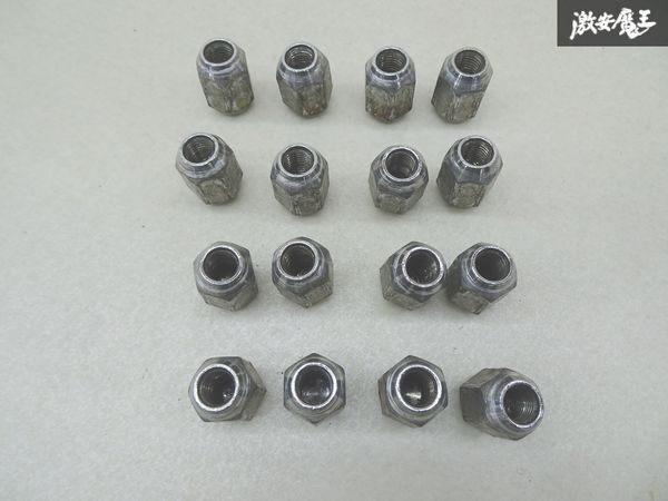 MINILITE minilite L700S Mira Gino .. use stamp entering wheel nut 16 piece set M12 P1.5 taper 60° HEX approximately 20.5mm shelves 9-1-O