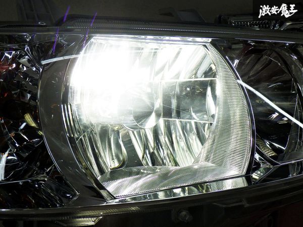 【程度良好！】 ダイハツ 純正 L350S タント カスタム HID キセノン ヘッドライト ランプ レンズ 左右 セット KOITO 100-51815 即納 棚14-5の画像2