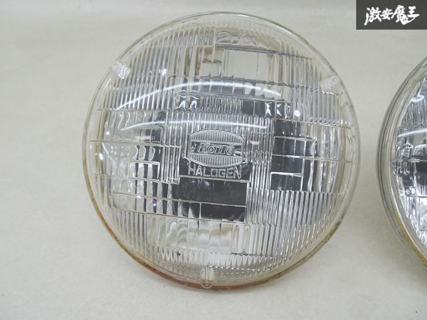 【点灯OK】 KOITO コイト ガラスレンズ 丸形2灯式 ヘッドライト ヘッドランプ シールドビーム H6014LH 12V60 50W 2個 即納 棚6-1_画像4