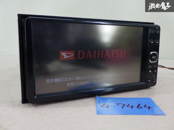 【保証付】 DAIHATSU ダイハツ 純正 メモリーナビ ナビ NSZN-W60 CD DVD 再生OK 08545-K9050 即納 在庫有 棚A-2-3の画像1