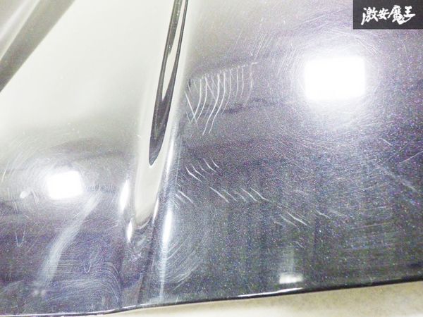 【凹み無し！】HONDA ホンダ 純正 JW5 S660 エンジンフード トランクフード パネル Egフード カバー 黒メタリック系 棚2F-Aの画像9