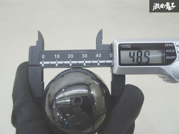 CARMATE カーメイト RAZO レッツオ M/T マニュアル シフトノブ シフト ノブのみ 内径 約9.5mm ピッチ不明 全長約48.4mm 棚9-3-E_画像8