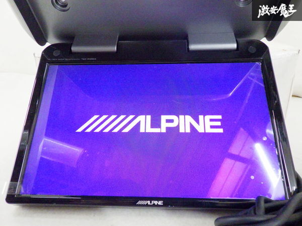 【通電OK】ALPINE アルパイン 汎用 後席 2列目 フリップダウンモニター 10.2インチ TMX-R1050S 即納 在庫有 棚6-5の画像2