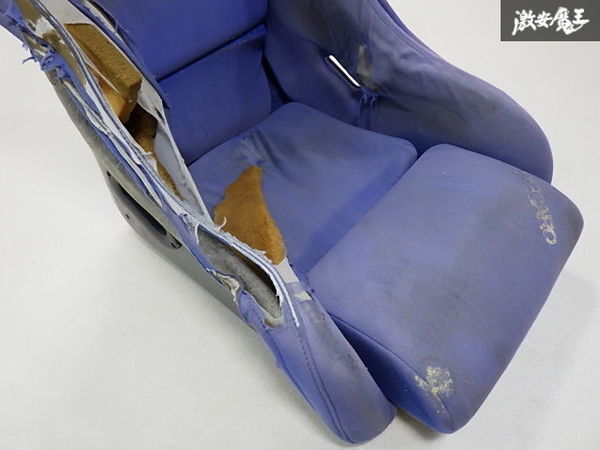 【売り切り】正規品 RECARO レカロ SPG3 BLUE ブルー フルバケ フルバケット シート 青 1脚 81-035.00 794-0 FRPシェル 棚2F-F-3の画像3