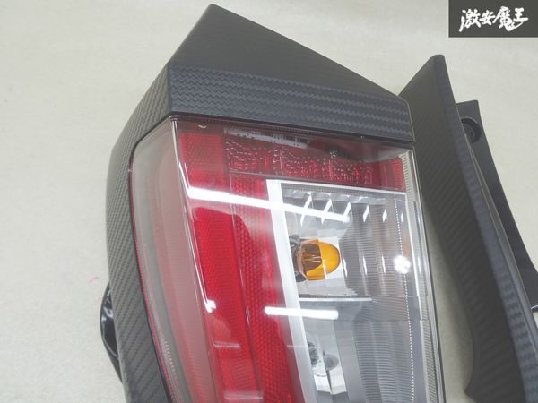 【LED点灯OK】 ダイハツ 純正 LA350S LA360S ミライース LED テールライト ランプ 左 左側 助手席側 TOKAIDENSO 20523 ガーニッシュ 棚10-2_画像4