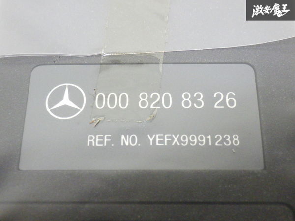 [ unused goods ] Mercedes Benz original audio deck navi for remote control body only 000 820 83 26 immediate payment stock have shelves 6-3-A