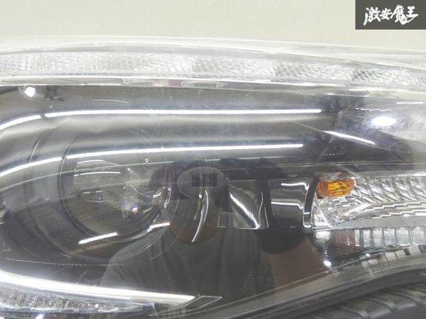 【点灯OK】 スバル 純正 GT7 XV 2018年 LED ヘッドライト ヘッドランプ 右 右側 運転席 ICHIKOH 1923 即納 棚22-1_画像6