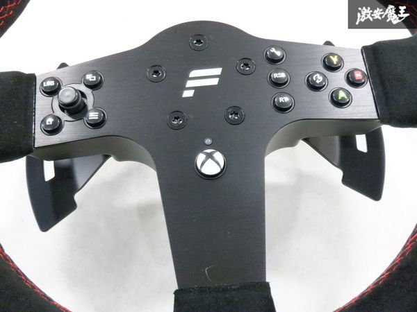 【保証付！ 良品！】 FANATEC Elite Steering Wheel P1 for Xbox One エリート ステアリング ホイール 直径約30cm 即納 棚J-1の画像4