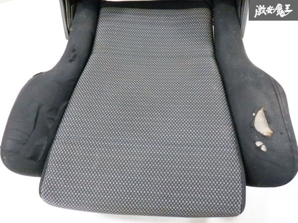 【売り切り！】 RECARO レカロ LX セミバケ セミバケット シート 1脚 レール付 即納 棚2F-F-1の画像4