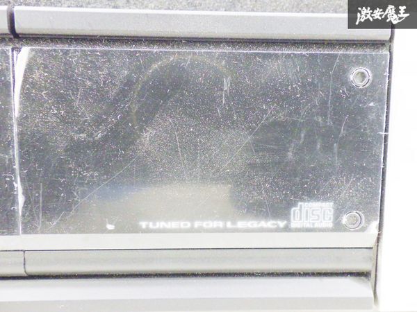 [ real movement remove ] SUBARU Subaru original BH5 Legacy Macintosh CD changer body only changer immediate payment stock have shelves 6-4
