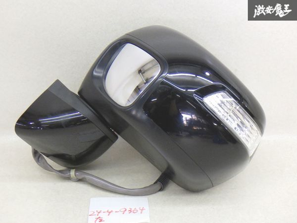 【保証付】 ホンダ 純正 JF1 N-BOX ドアミラー サイドミラー 電動格納 左 左側 助手席側 9ピン NH850 実働外し 棚13-2_画像1