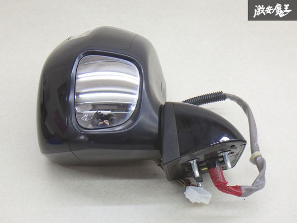 【保証付】 ホンダ 純正 JF1 N-BOX ドアミラー サイドミラー 電動格納 左 左側 助手席側 9ピン NH850 実働外し 棚13-2_画像5