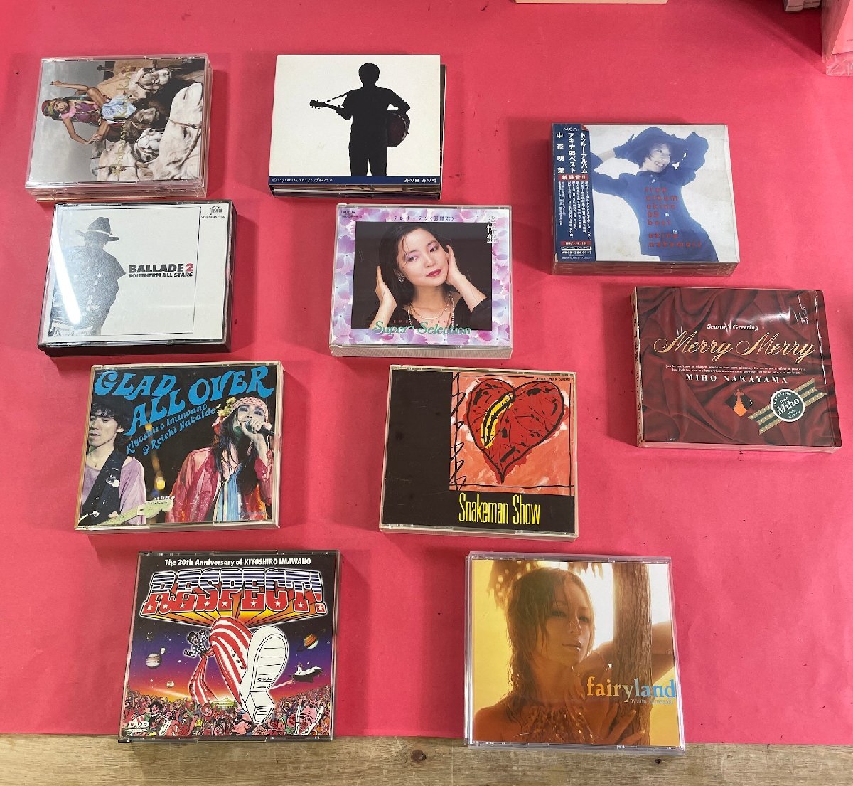 【再生未確認】【大量】CD 141枚 Jポップ 松田聖子 中森明菜 中山美穂 テレサテン 鄧麗君 YOASOBI 岡本文弥 ジャズ 昭和歌謡【長期保管品】の画像8