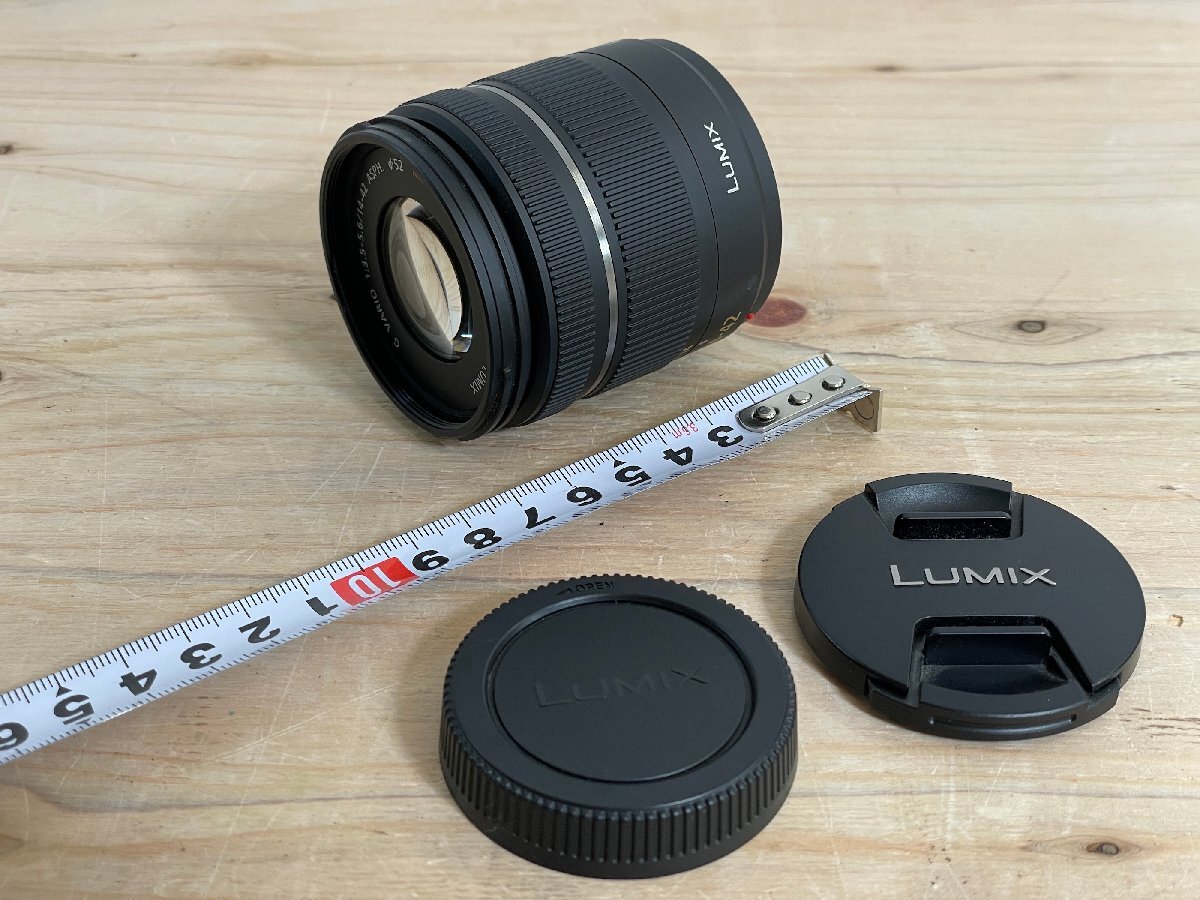 【長期保管品】Panasonic LUMIX G VARIO カメラ レンズ 52mm H-FS014042 パナソニック_画像1