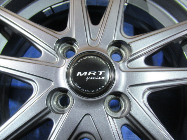 激安即決！MRT 15-4.5J 4H/100 ET45 + 165/55R15 中古4本！ワゴンR タント Nボックス N-WGN デイズ ムーヴ ウエイク等！T008310の画像7