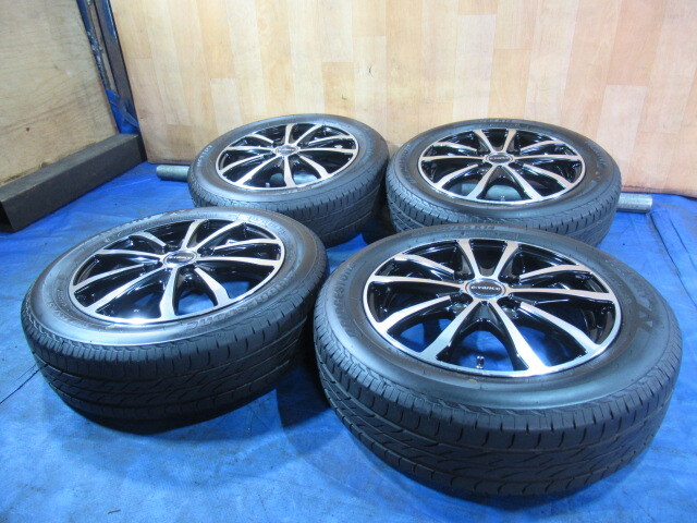 激安即決！e:vance 14-4.5J 4H/100 ET45 + BRIDGESTONE 155/65R14 2022年製 中古4本！ タント ワゴンR ウエイク スペーシア T008362の画像2