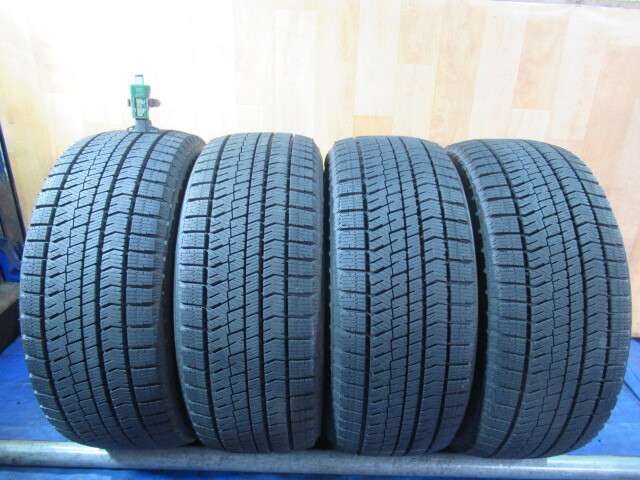  super-discount prompt decision! air leakage inspection completed .! winter tire BRIDGESTONE BLIZZAK VRX2 225/50R17 94Q 2022 year made! used 4 pcs set!T008367