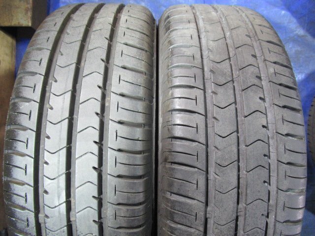 激安売切宣言！5555円～！NIRVANA 14-4.5J 4H/100 ET45 + BRIDGESTONE 165/55R14 ek ルークス ムーブ ワゴンR ミラ セルボ等！T008388_画像9