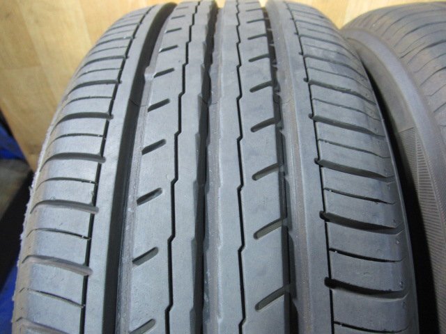 激安売切宣言！555円～！極上バリ溝9.5分山！YOKOHAMA BluEarth-ES32 195/50R15 82V 2022年製！中古4本セット！ T008430の画像3