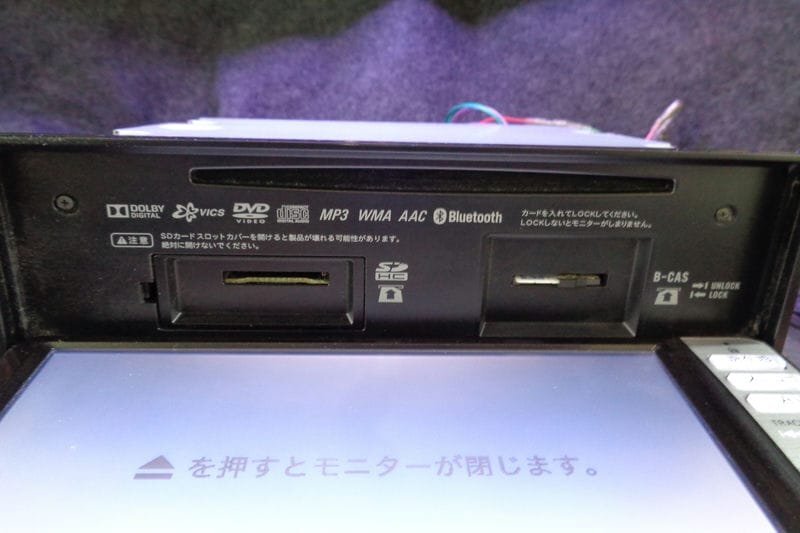 ダイハツ 純正ナビ フルセグTV DVD Bluetooth メモリーナビ 08545-Ｋ9085 NMZP-W63D B06130-GYA1_画像4