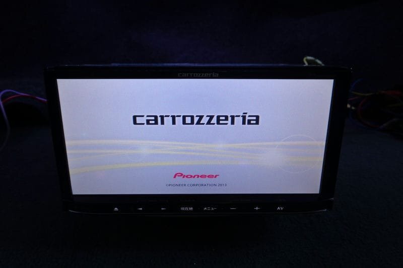 Carrozzeria カロッツェリア 売切りセール777円 地図2013年 フルセグTV DVD Bluetooth メモリーナビ AVIC-MRZ09 B06233-GYA1の画像1