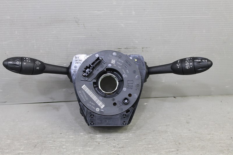 BMW ミニ ワン mini one 右ハン MT (ME14 R56) 純正 スパイラルケーブル ディマースイッチ 3453997-01 281-421 281.381 204.725 p031961_画像1