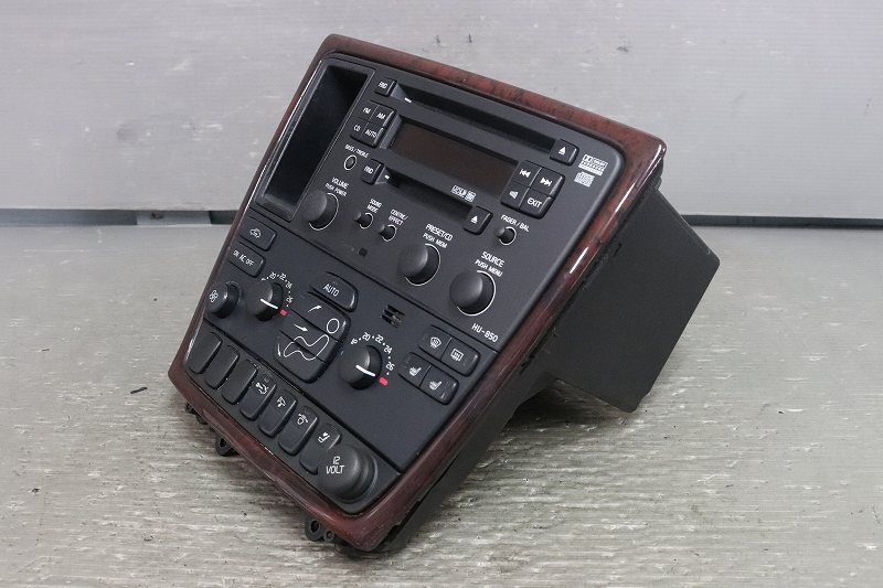  Volvo S60 правый руль предыдущий период (RB5244) Volvo оригинальный аудио панель выключатель кондиционера panel MD CD 31260003-1 34W616B/RJ-833-7TH p044377