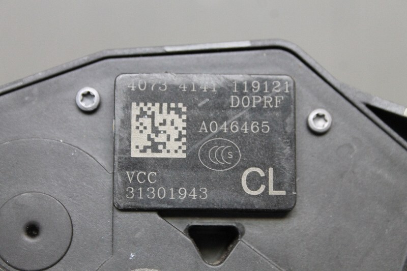 ボルボ V60 T4 オーシャンレース 右ハンドル(FB4164T) 純正 左 リア ドアロック ソレノイド アクチュエーター 左後 31301943 p045596_画像3