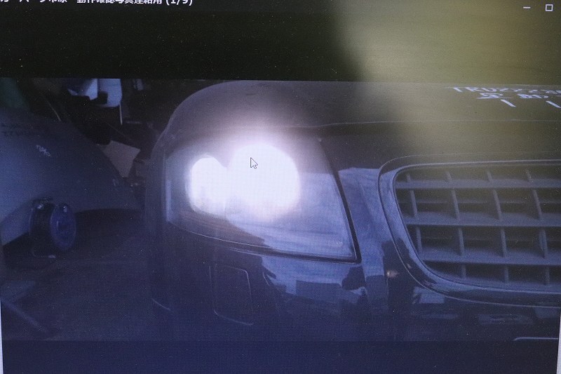 Audi アウディ TT クーペ 右ハン 前期 (8NAUQ 8N A4) 純正 AL 右 ヘッドランプ ヘッドライト HID キセノン バラスト p037028の画像10