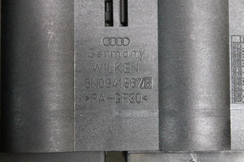 Audi アウディ TT クーペ 右ハンドル 前期 (8NAUQ 8N A4) 集中スイッチ ハザード ESP シートヒーター デフォッガ スイッチパネル p037047_画像5