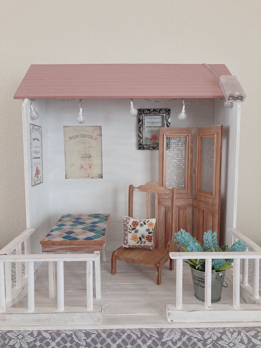  doll house Neo Blythe furniture attaching miniature Blythe author hand made 