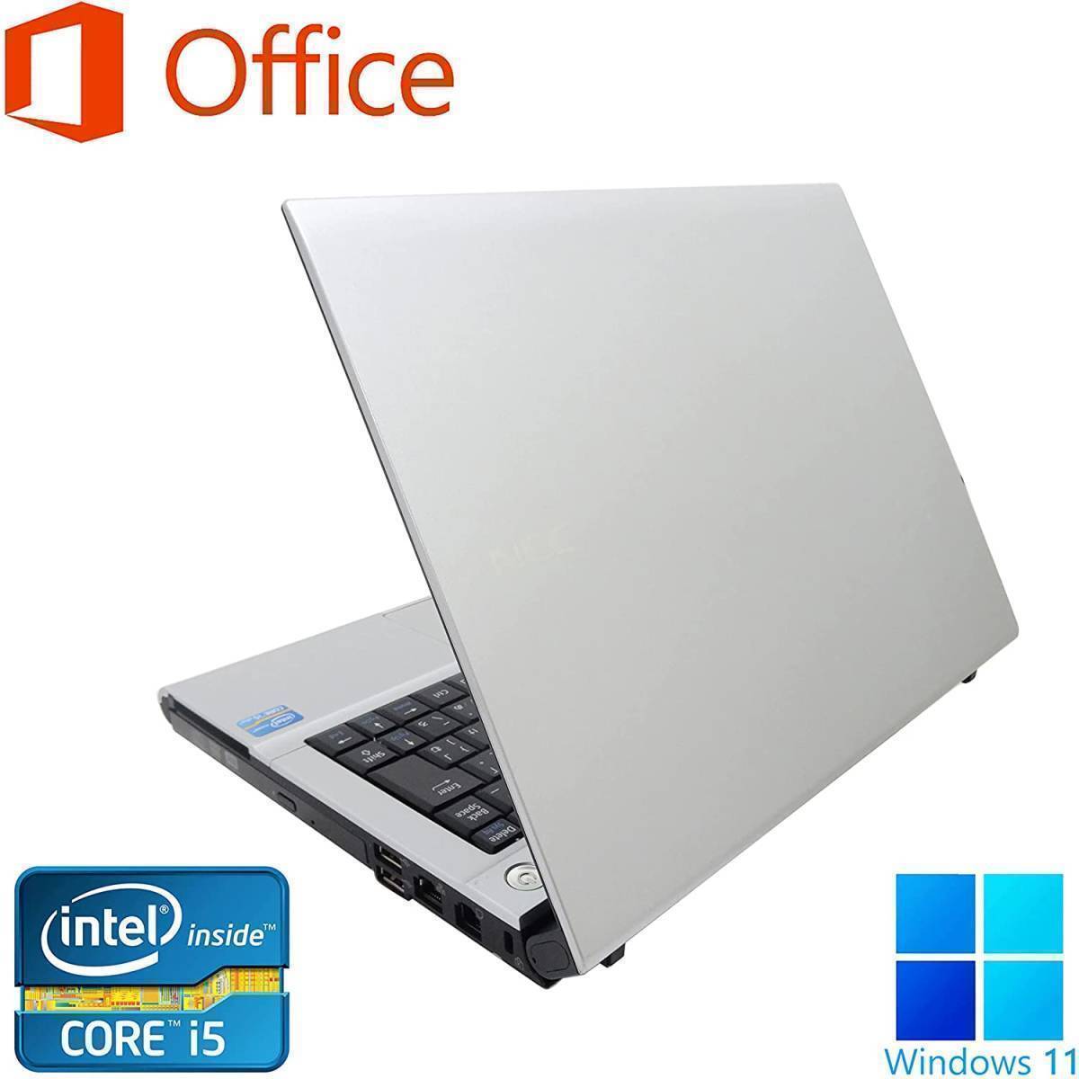 【サポート付き】NEC VB-F Windows11 Core i5-3320M 大容量メモリー:4GB SSD:128GB 大画面12.1型 Office 2019_画像3