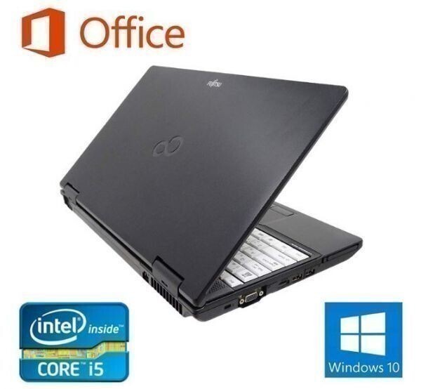 【サポート付き】A561 富士通 Windows10 PC Office2019 次世代Core i5 2.5GHz 新品HDD:250GB 新品メモリー:8GB & ウイルスセキュリティZERO_画像4