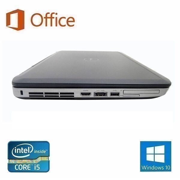 【サポート付き】 DELL E5530 デル Windows10 PC メモリー:8GB 新品SSD:240GB USB 3.0 Office & ロジクール K380BK ワイヤレス キーボード_画像3