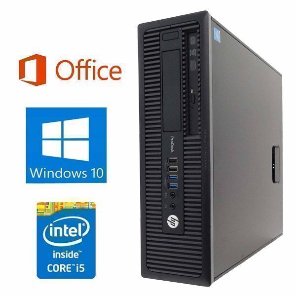 【サポート付き】HP 600G1 Windows10 新品HDD:4TB 新品メモリ:16GB Office2016 第四世代Core i5 & Qtuo 2.4G 無線マウス 5DPIモード セット_画像2