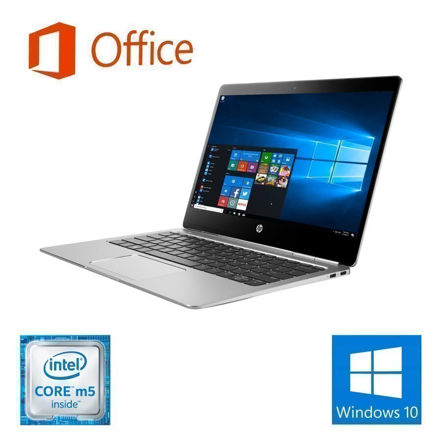 【サポート付き】HP ノートPC Folio G1 Webカメラ Windows10 メモリ:8GB 新品SSD 128GB Office 2019 タッチパネル_画像2