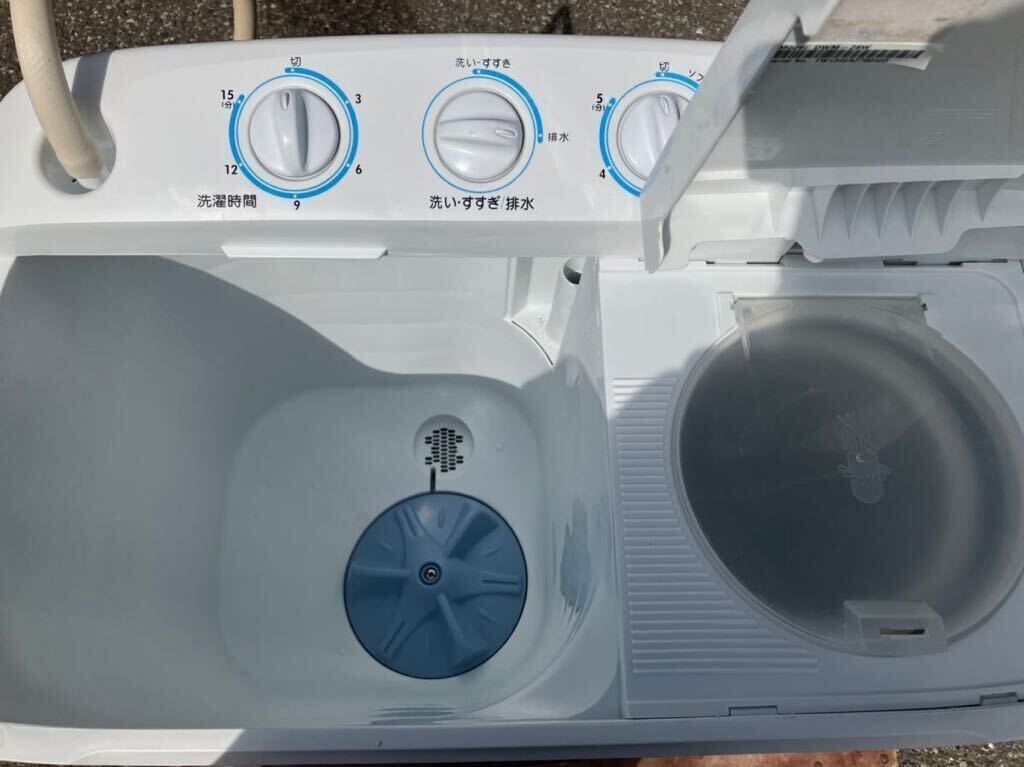 【2013年製】DAEWOO ダイウ2槽式洗濯機 WASHER DWM-28W 8kg さの画像2