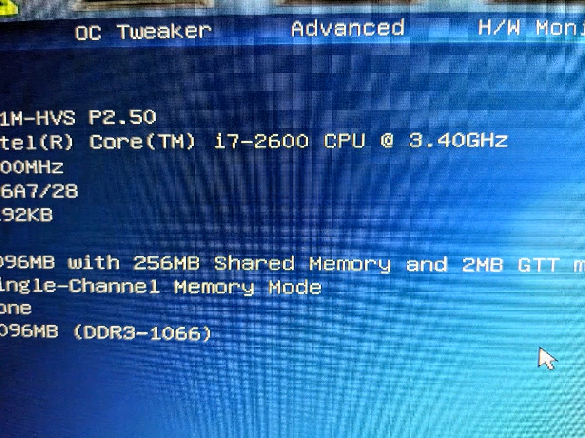 CPU Core i7 2600