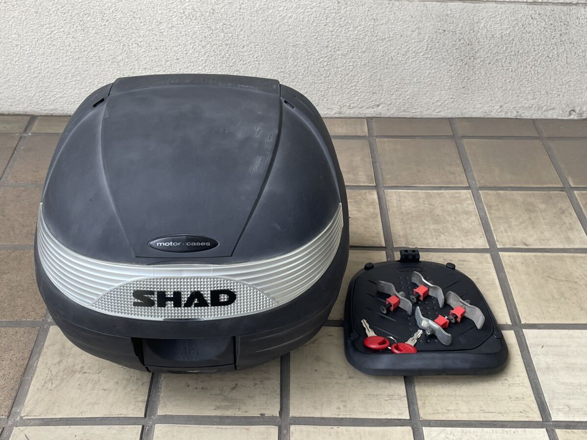 SHAD バイク用トップケース リアボックス SH29 中古 リアボックス　シャッド_画像1