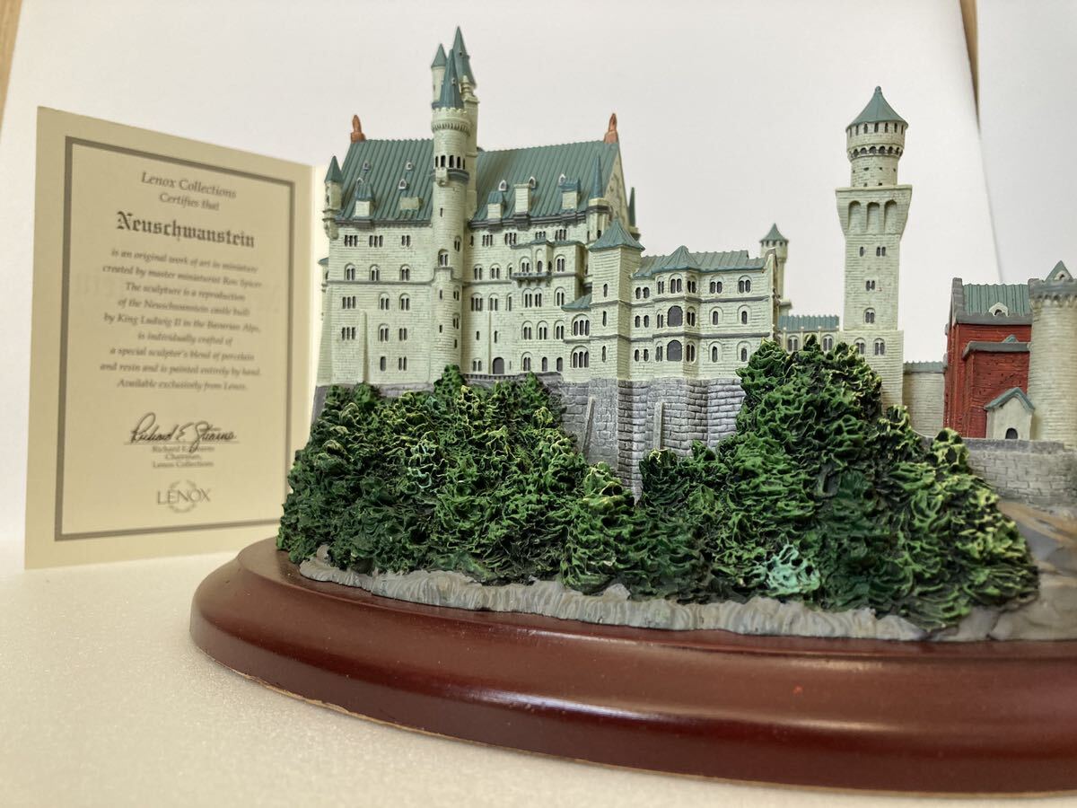 激レア★LENOX レノックス ファルケンシュタイン城★ Yahoo!オークション - 【修復済み】LENOX Neuschwanstein