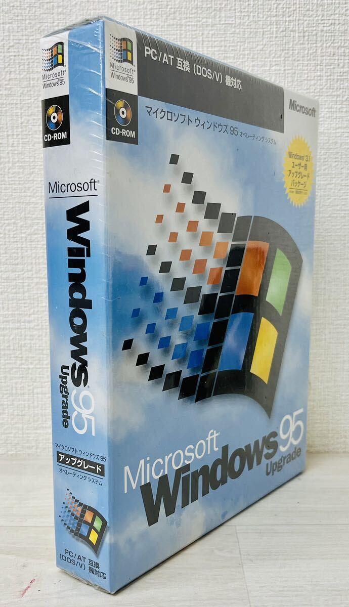 4-78【未開封】Microsoft Windows 95アップグレード CD-ROM PC/AT互換（DOS/V)機対応 長期保存の画像5