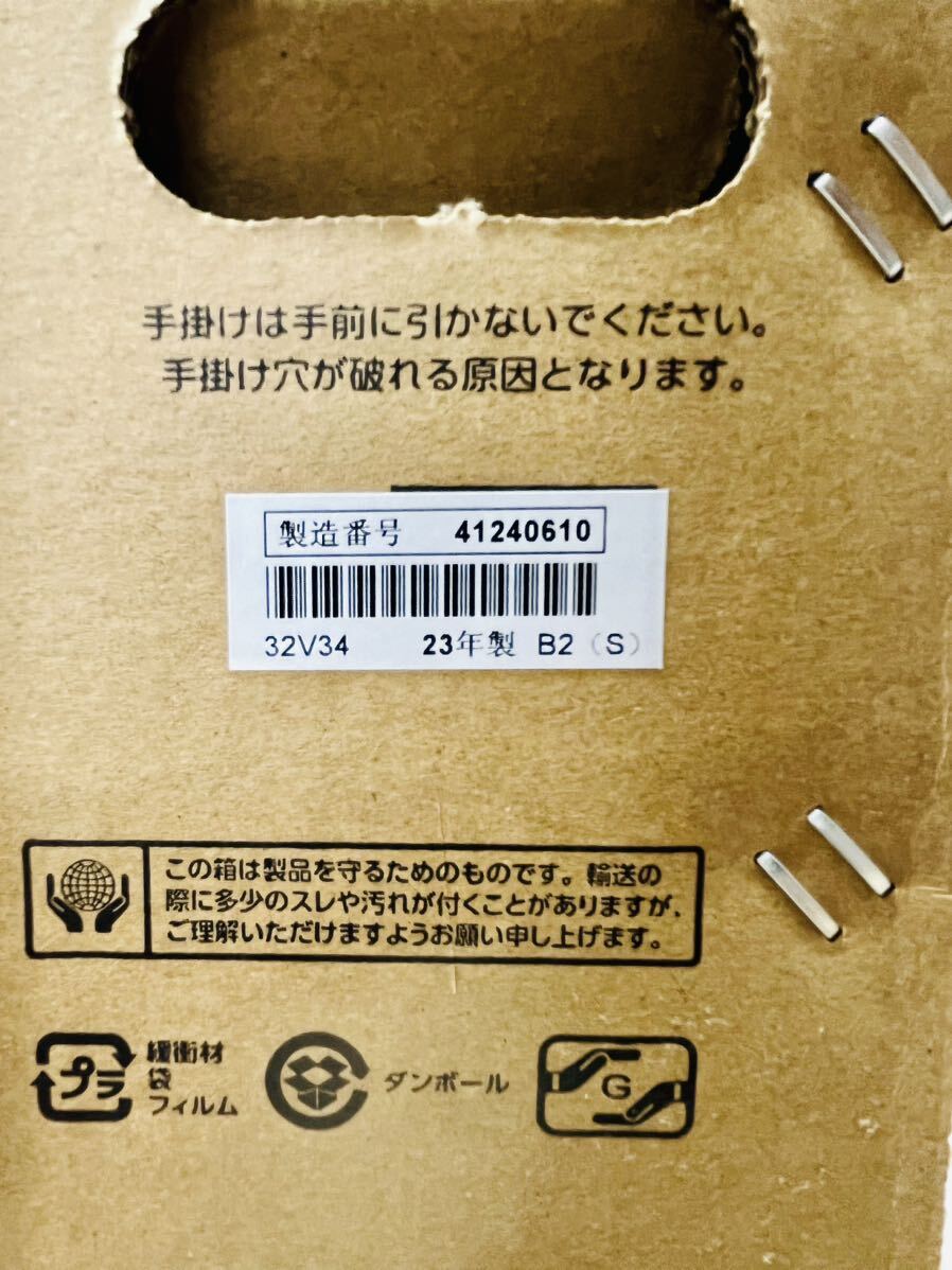 4-63【現状品・美品】TOSHIBA REGZA 32V34液晶テレビ 東芝 レグザ 23年製 ほぼ未使用 簡易動作確認済みの画像9